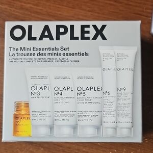 NIB OLAPLEX Mini Essentials with No7 Bonding Oil